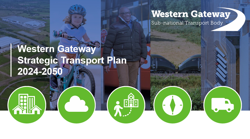 Front cover the Western Gateway Strategic Transport Plan