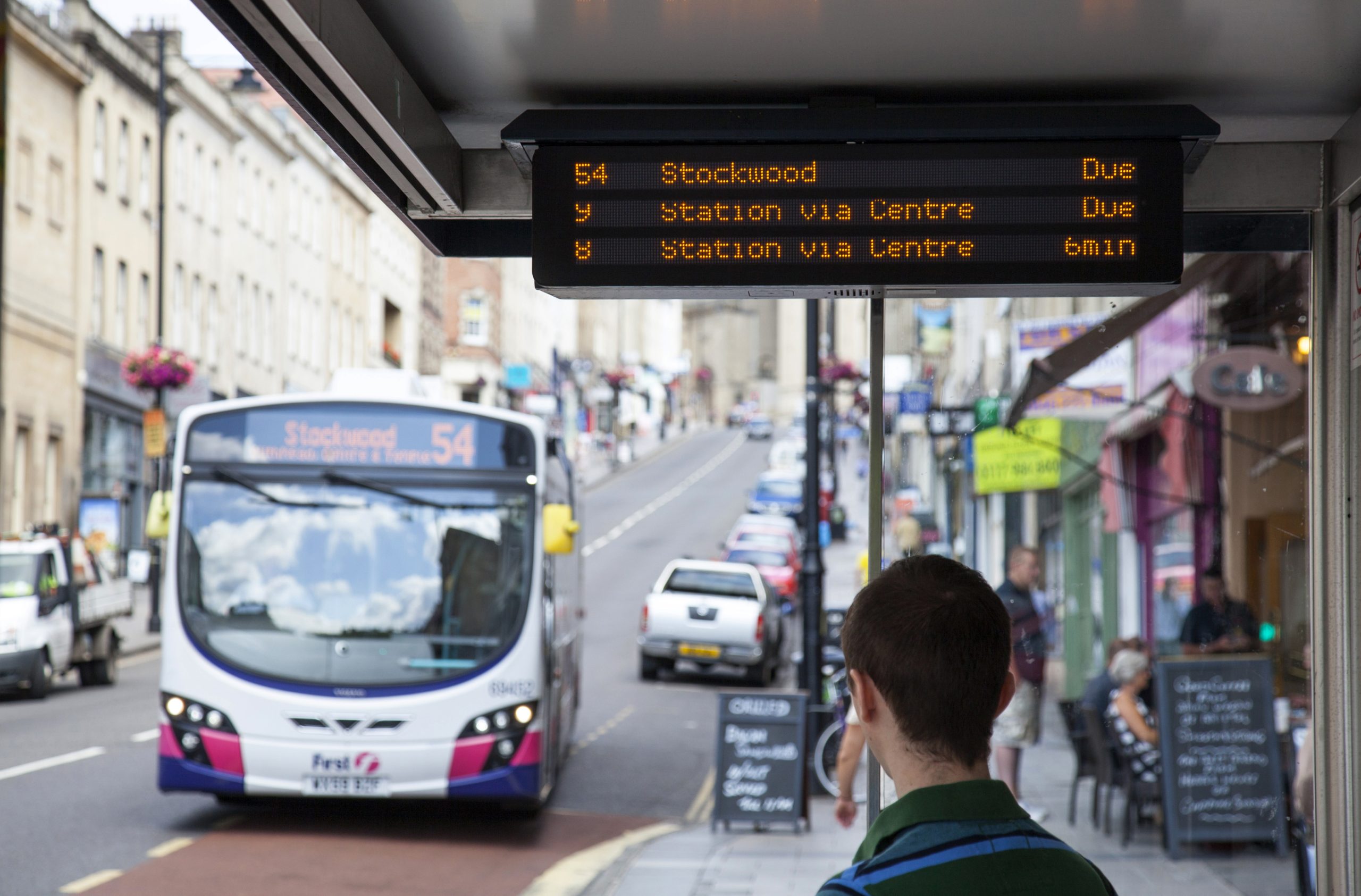 Bus in Park Street, Bristol