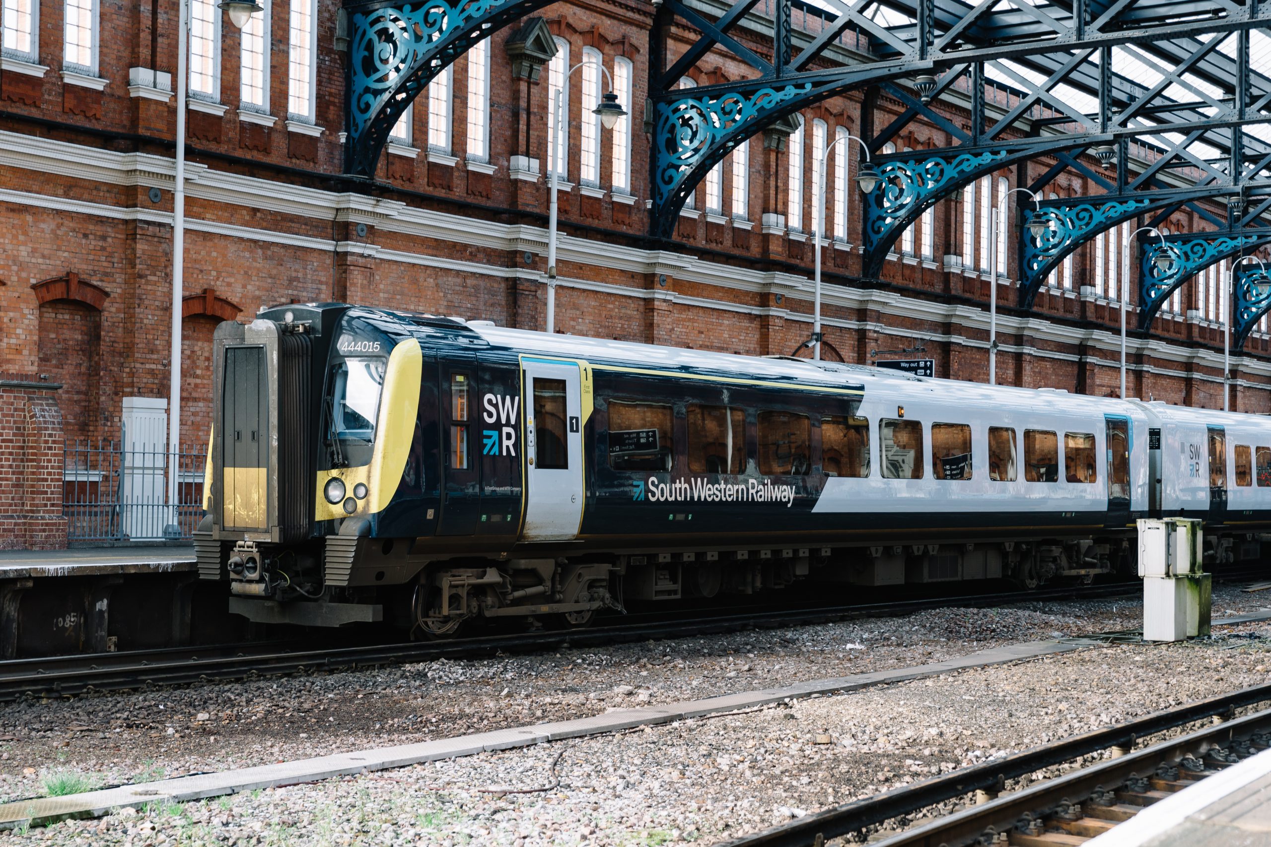 Train at platform