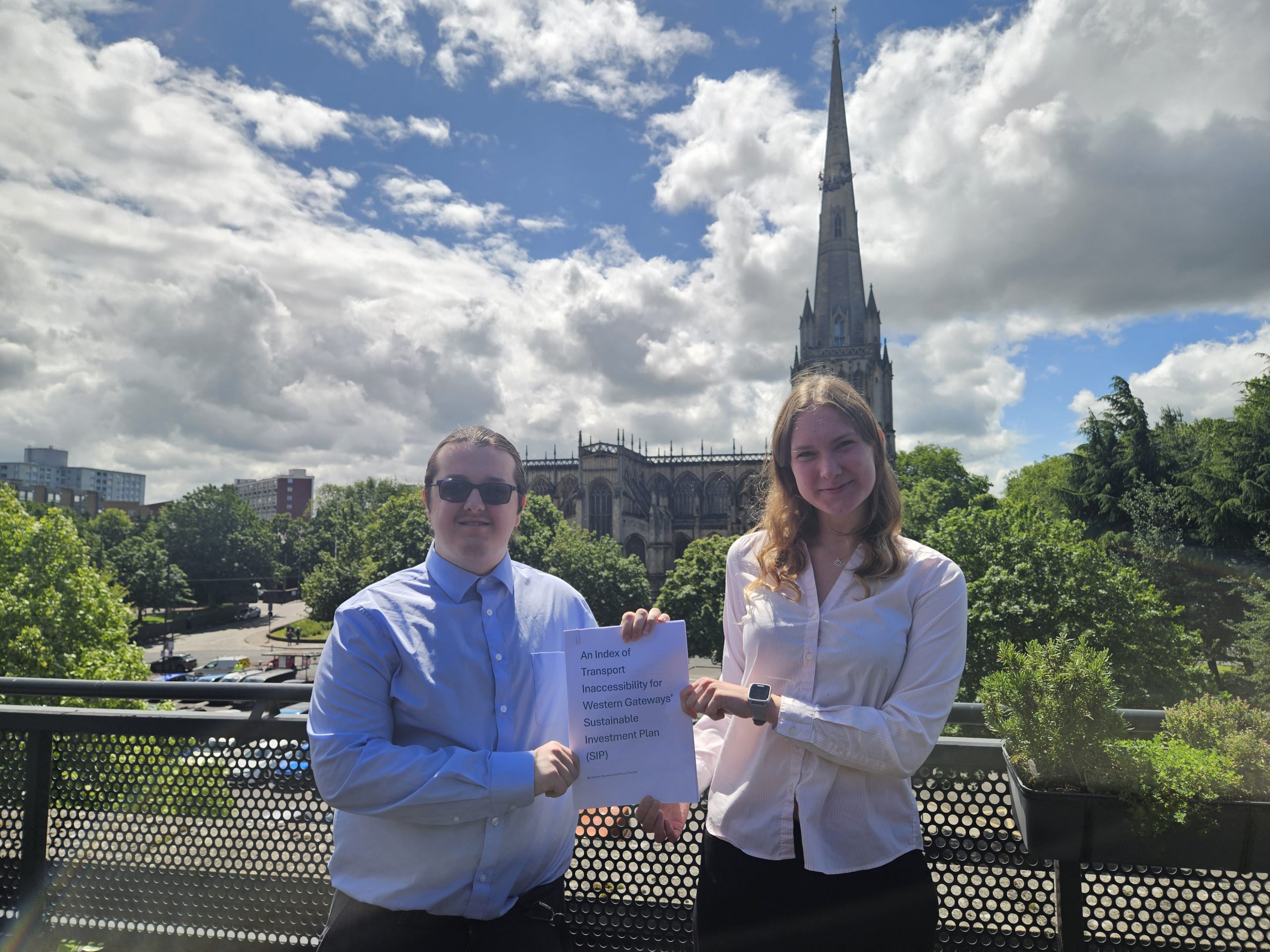 Western Gateway STB interns develop an index of transport accessibility across the region
